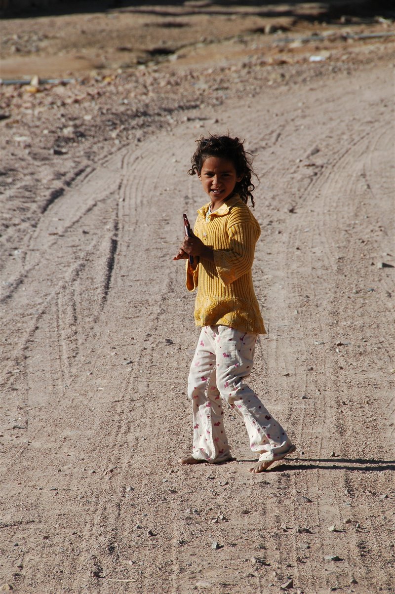 beduińska dziewczynka